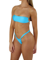 Ayla Bikini Top | Aqua