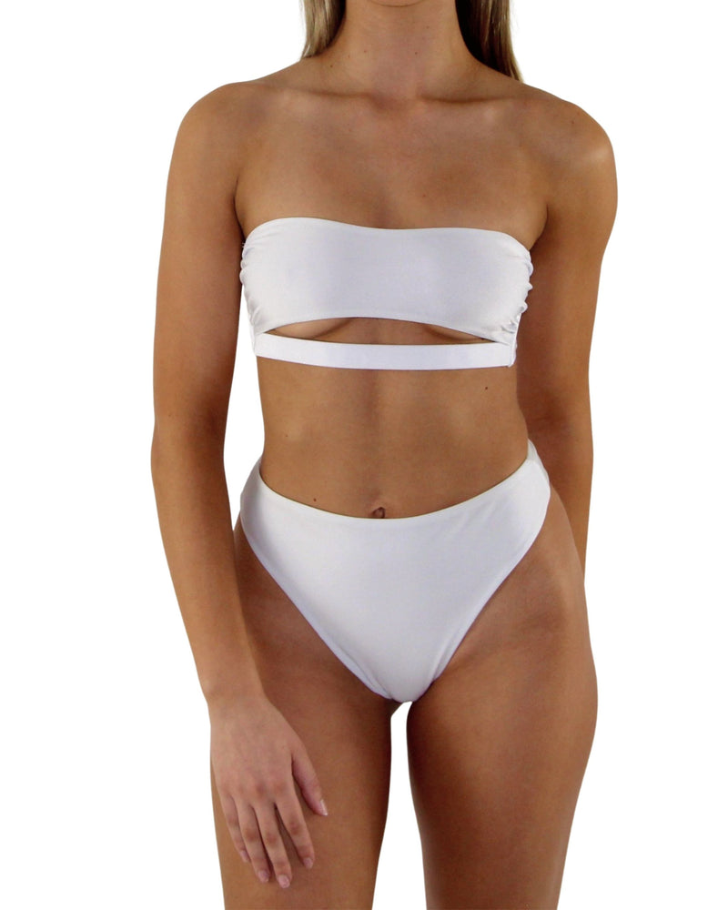 Zara Bikini Bottom | White