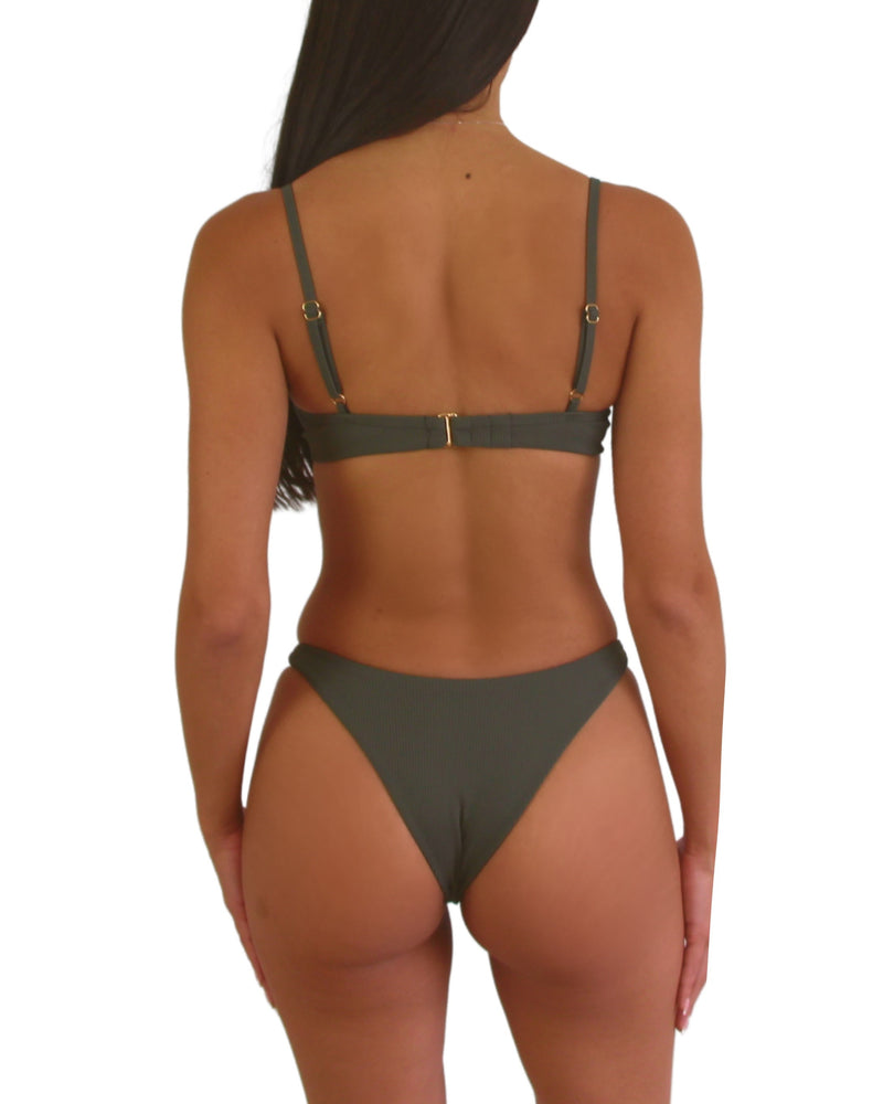 Maya Bikini Top | Khaki
